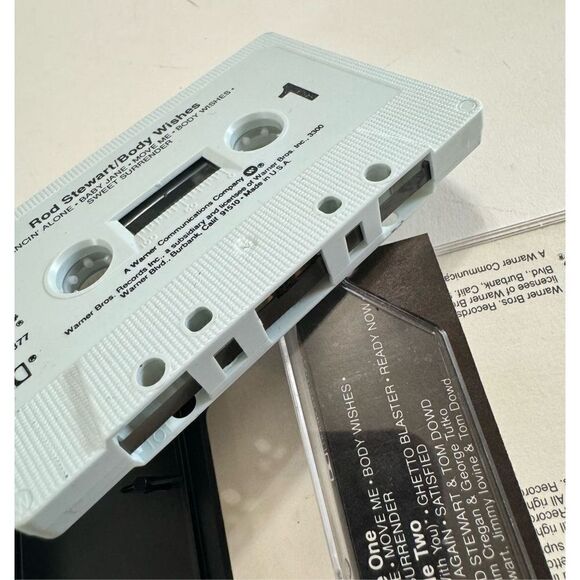 Rod Stewart - Body Wishes (1983, Cassette) Warner Brothers - Picture 5 of 6